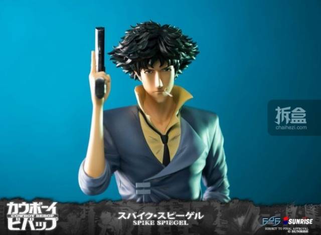 first 4 figures《星际牛仔 赏金猎人 斯派克 斯皮格尔 20寸雕像