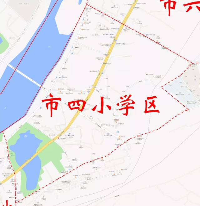 09 鹰潭市第七小学 1.环城路以南,湖西路以东 2.