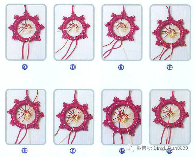 【中国结艺】92种常用的中国结的编法(附详细流程图)