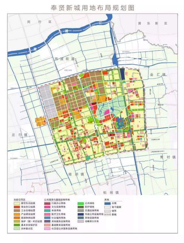 2035年奉贤区规划新鲜出炉