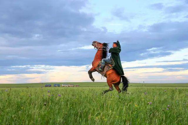 福缘映像 租上一匹马,在草原上策马奔腾,天高地阔,任你自由高歌.