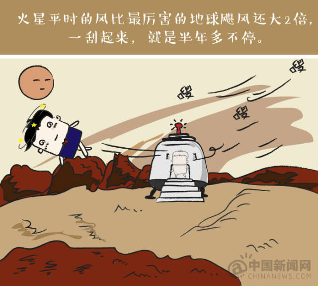 【漫画】人类去了火星后