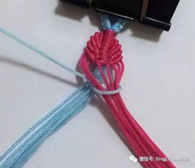 【编绳中国结】桃花贝壳手链,葫芦扣,坠子托等12个饰品(图解教程)