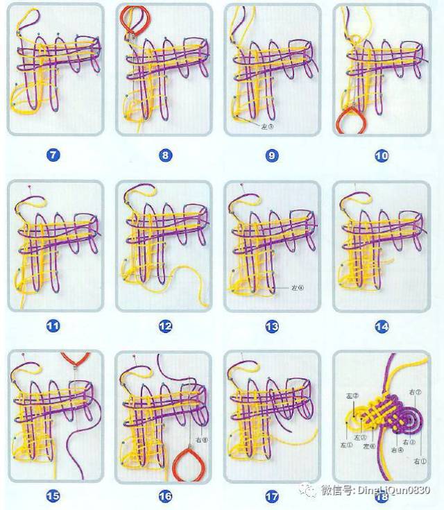 【中国结艺】92种常用的中国结的编法(附详细流程图)