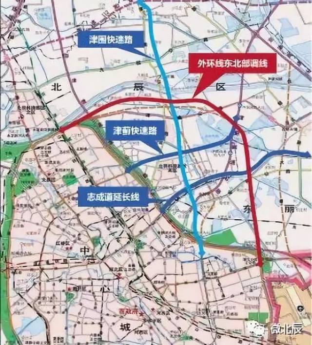 这里要建枢纽型全互通立交!"鸭梨变土豆"北辰又近一步