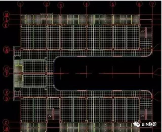 地砖实况 05排砖方案出图统量 利用revit软件可出图性,出cad版电子图