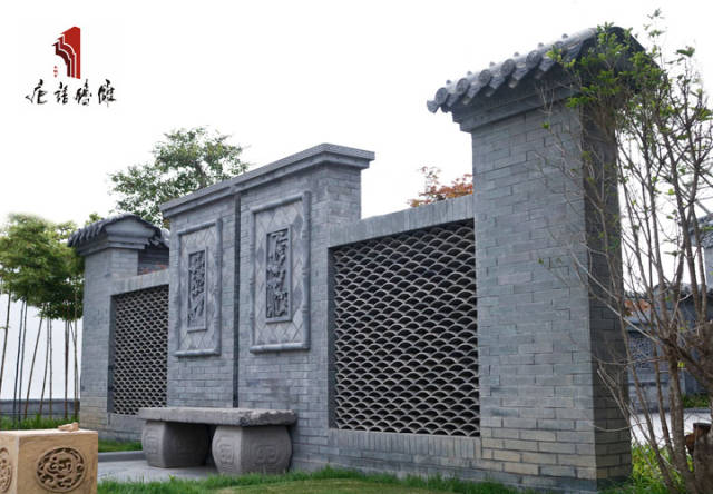 中式庭院砖雕:中式庭院景观设计风水学
