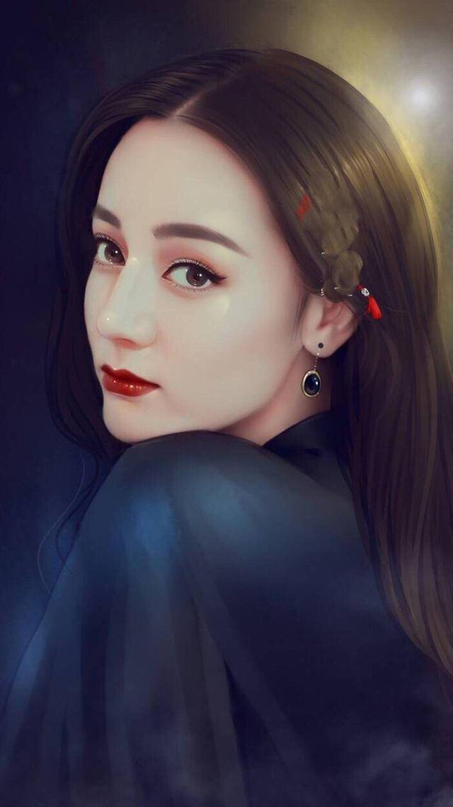 高清唯美植物手机壁纸_手绘