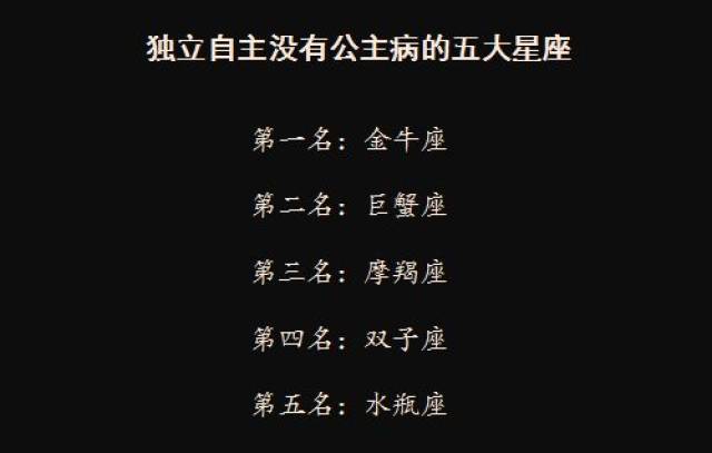 12星座无法:最揭秘没有的爱情,谁接受公主病,谁婚后宠十二宫的星座图片