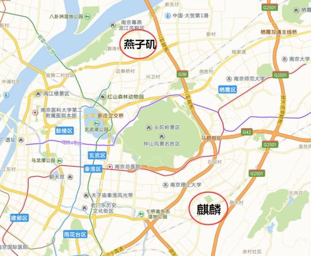 同样25000元/㎡,燕子矶,麒麟两大新城板块pk,你看好谁?