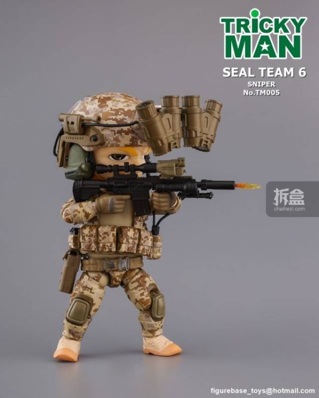 figurebase tm005 海豹6队 狙击手 q版兵人