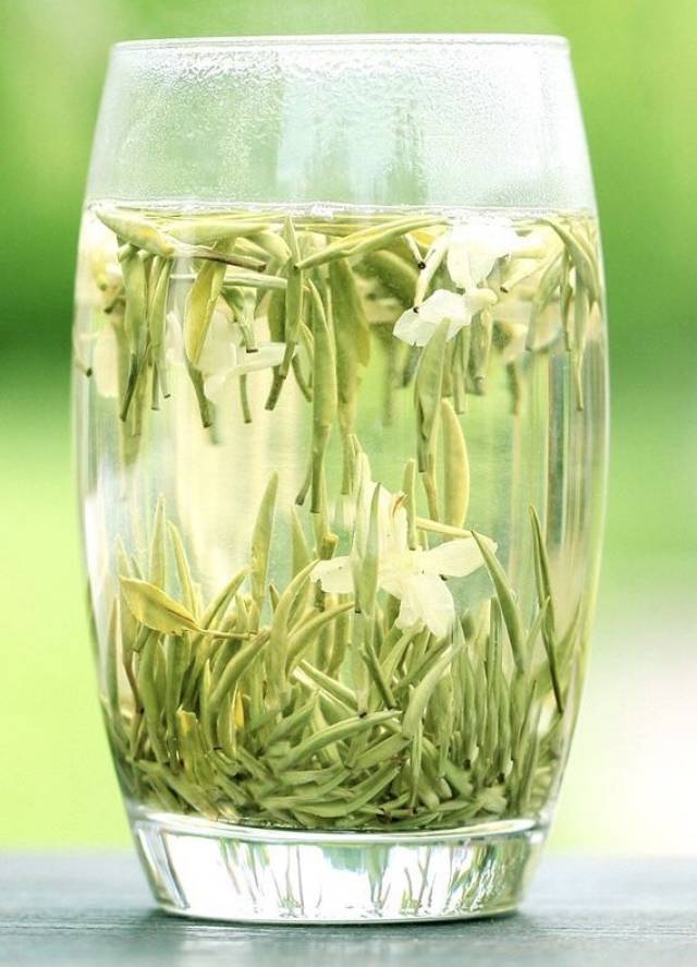 广西原生态茉莉白毫银针茶