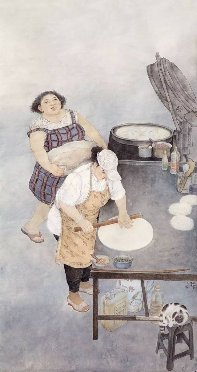 家乡的味道 规格|240cmx120cm  年代|2014