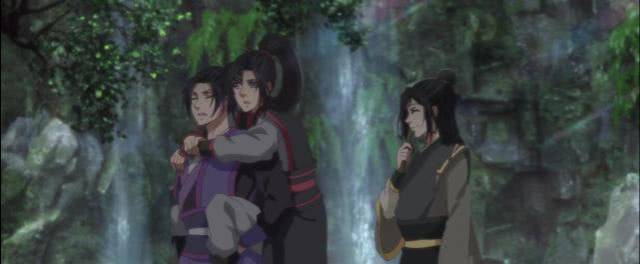 魔道祖师:魏无羡不敢直视避尘,忘机被偷袭扑倒,起因只是两坛酒