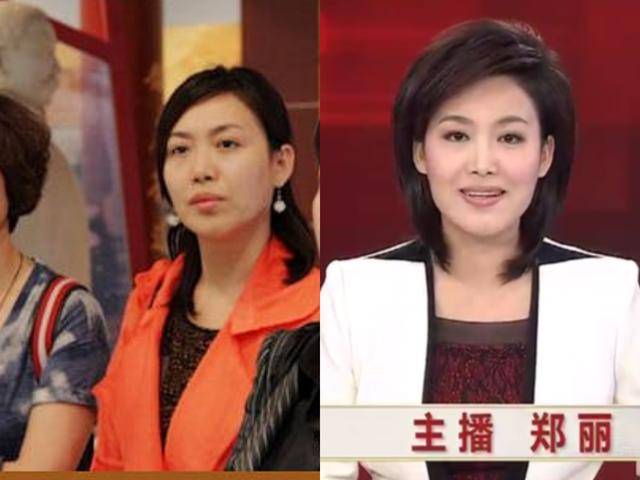 央视新闻频道的美女主播,卸了妆没有美瞳,郑丽秒变路人,欧阳夏丹最