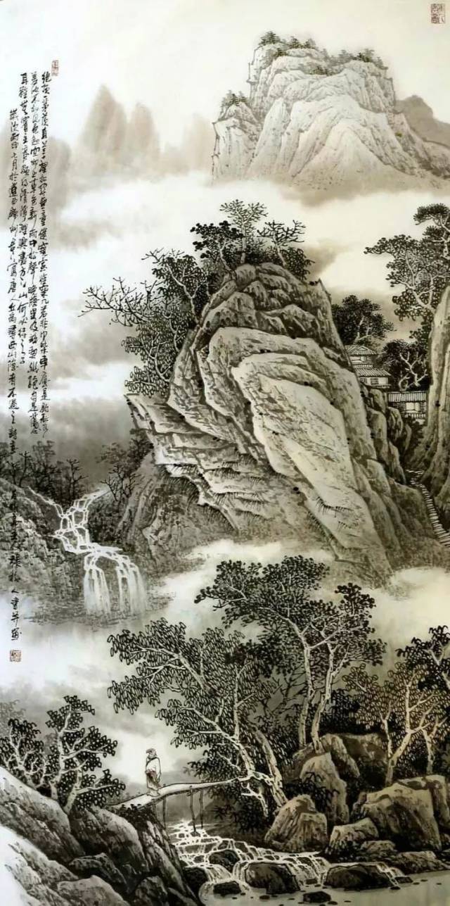 书画家专栏 │黑山著名画家张树人系列作品