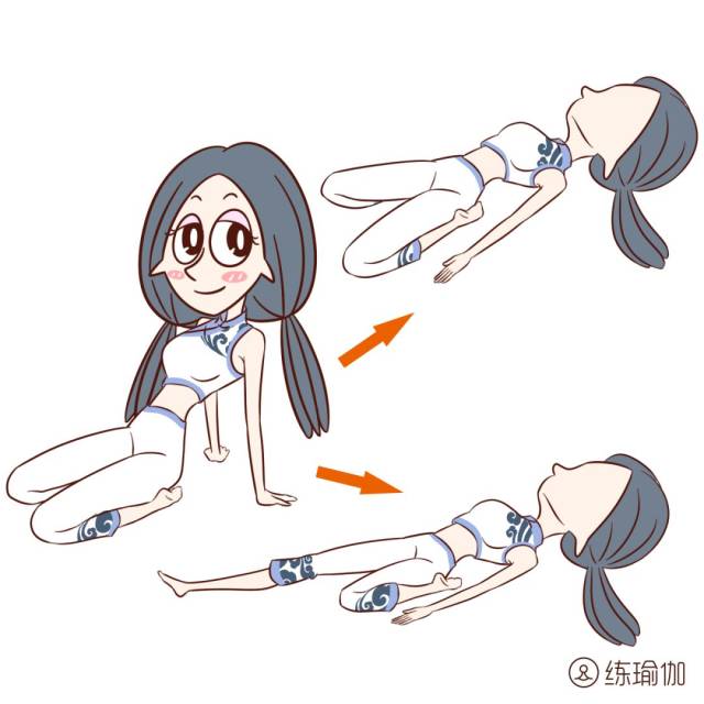 躺着练习"剪刀脚",大腿细的剩下10cm
