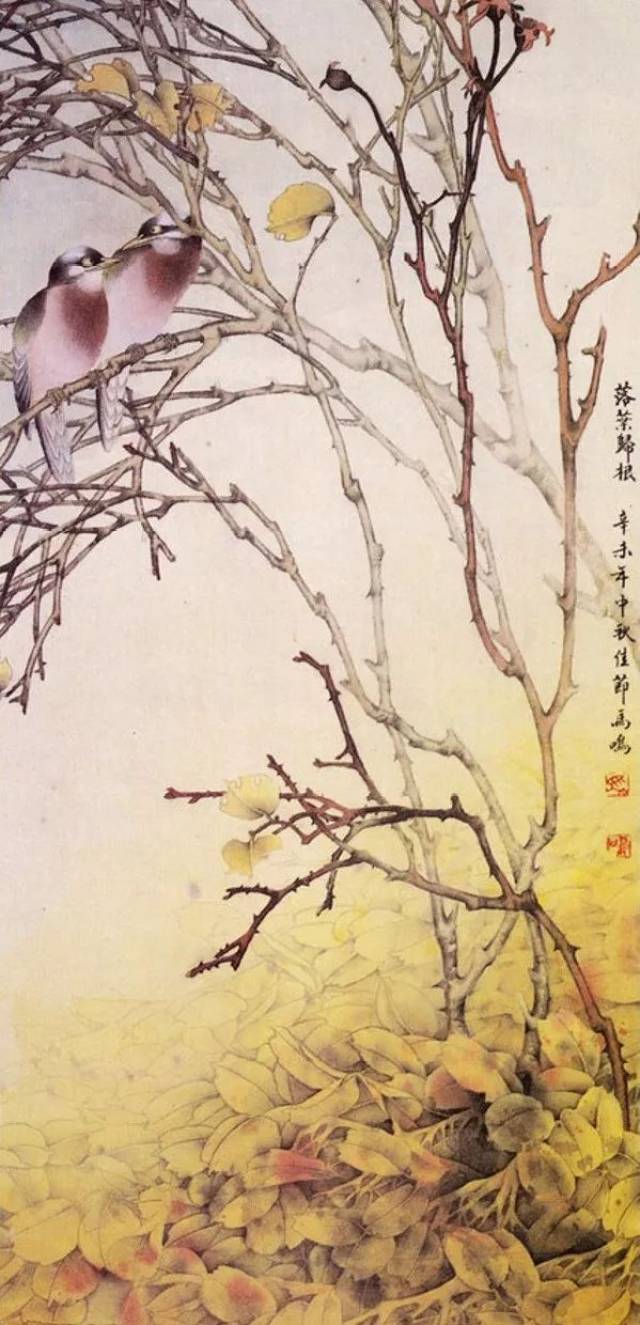 妙笔通神|马鸣探索现代工笔花鸟之路