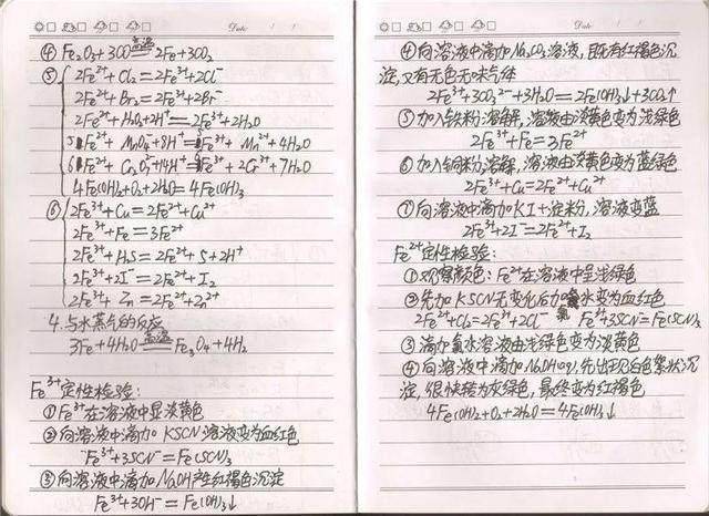 高中化学难?必修笔记学霸高考作文!高中生后悔:遐想看晚了表示秋高中满分的图片