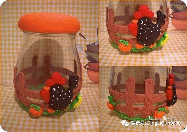 【粘土作品】精美的罐子装饰作品欣赏