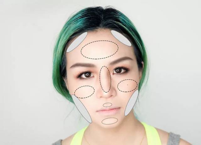 具体的高光阴影区域如图 我是不是超贴心,是不是要给我点赞