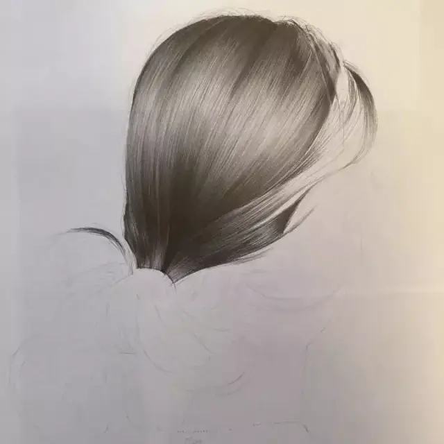 绘画教程 | 头发的画法,这样画头发才逼真又好看!
