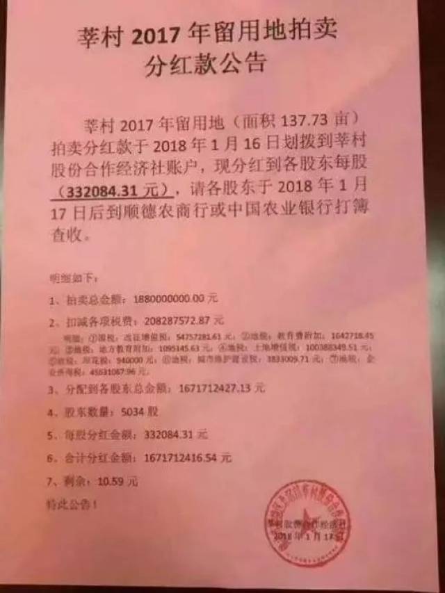 我们不一样!卖地等分红才是佛山人致富的方法!