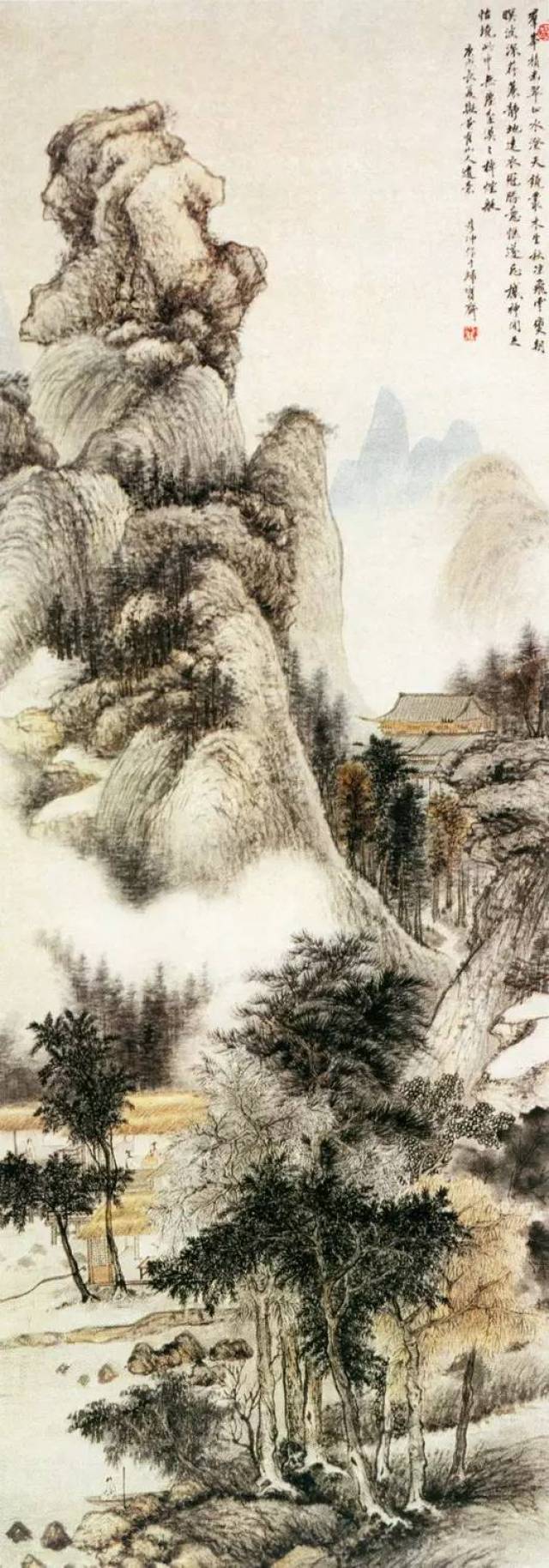 这些山水画,代表着中国画的最高水平!_手机搜狐网