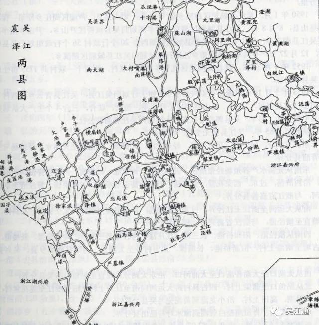 一▲吴江,震泽两县图(清同治《苏州府志》)毕业论文1000高中字图片