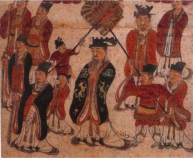 敦煌壁画上的魏晋时期的贵胄