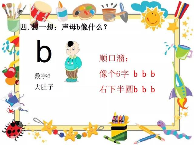 微课程:汉语拼音第一课 声母b 学习