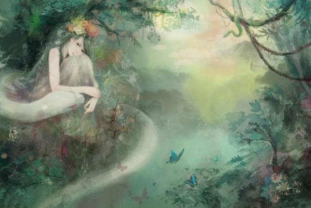 梦境解析,青蛇与虫的交织意象——探索梦中的深层含义 梦境解析,青蛇与虫的交织意象——探索梦中的深层含义