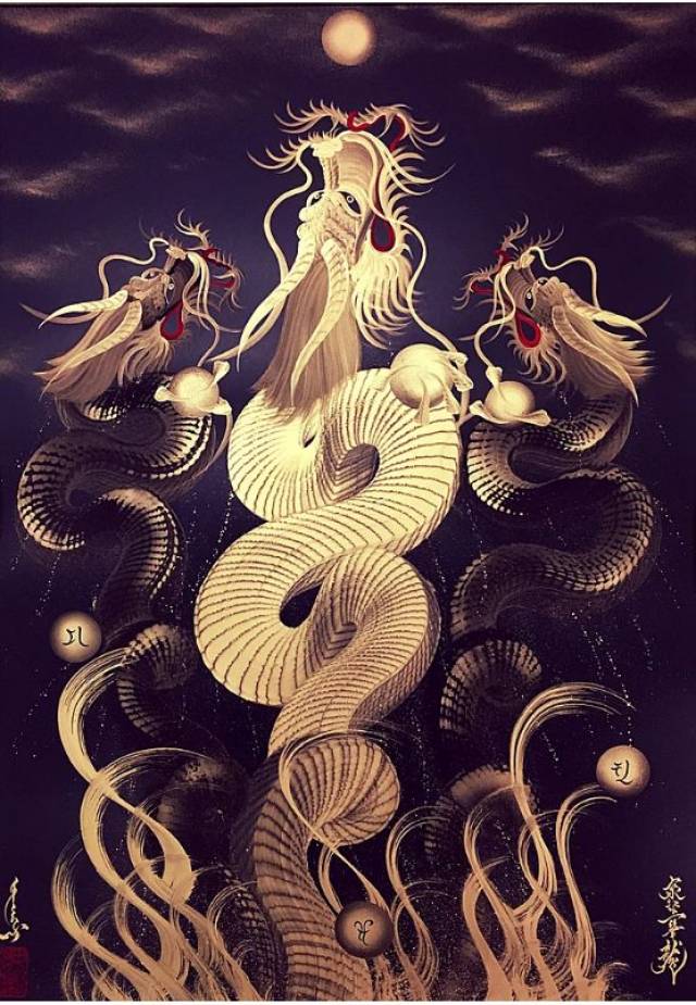 他有一笔画龙神技,画一笔10万!被丢失的技艺,却在