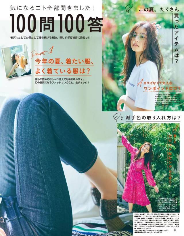 nonno杂志9月号 封面新木优子