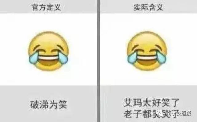 你还记得那个"笑哭"的表情吗?它真不是那个意思