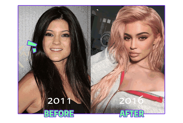 中,在姐姐kim kardashian的渔下,连现在模特界一把手的kendall都没