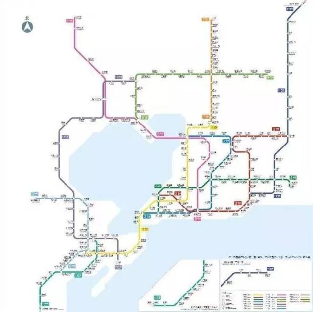 青岛地铁1-16号线 你都知道它们的路线,站点和开通时间吗?