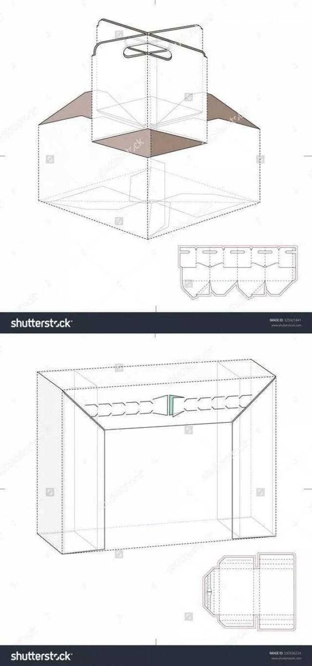 异形包装设计结构图,干货转需