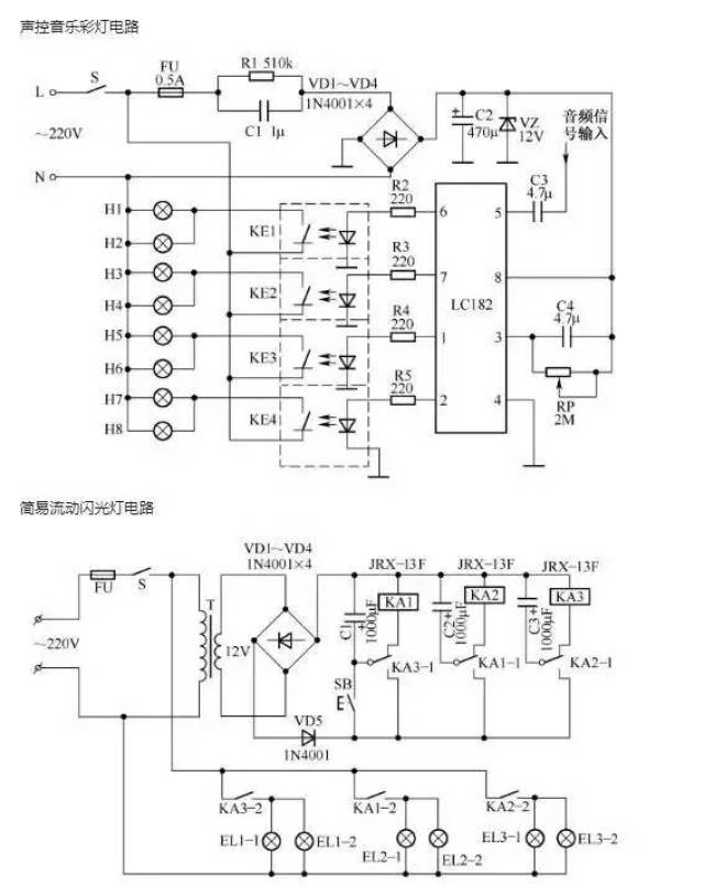 【ibe】图文 | 30种常见常见的照明控制原理图