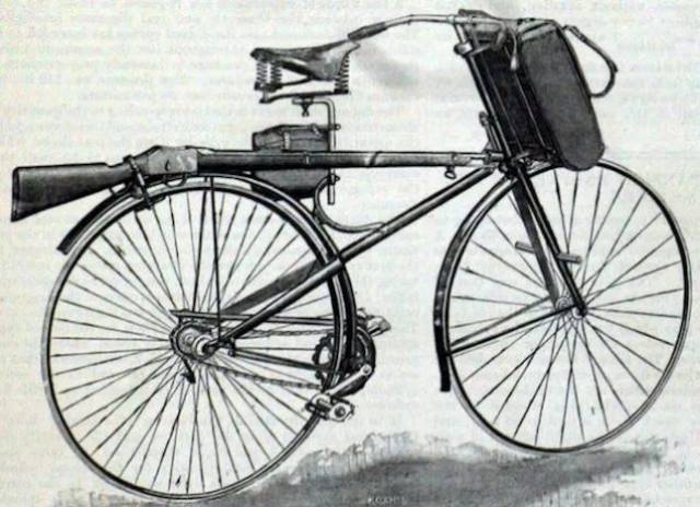 建军节特刊:战争中的自行车