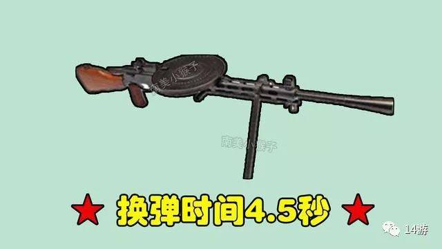 《绝地求生》换弹速度最慢的不是DP28,也不是