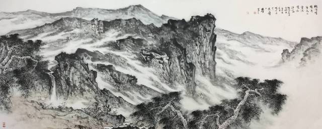 山东济南书画家—杨峰
