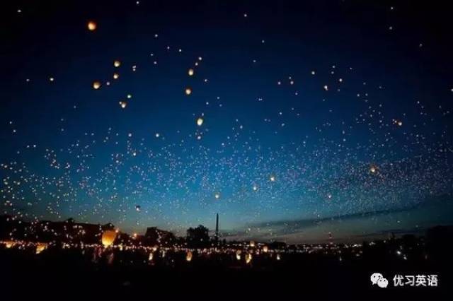 《夜空中最亮的星》英文版,歌词配旋律,美哭了