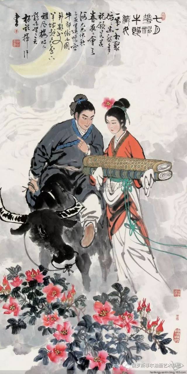 中国画家单柏钦国画作品选欣赏