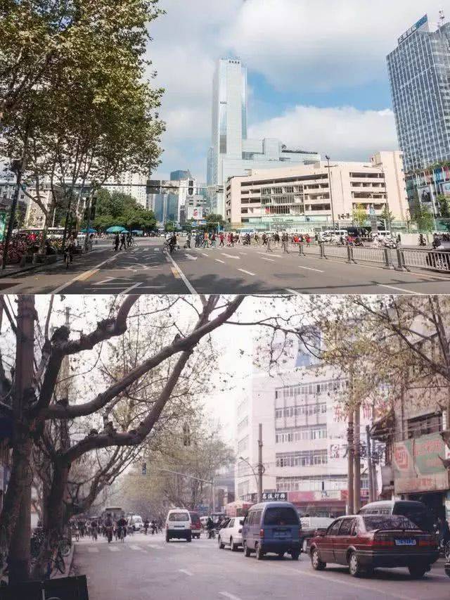 「成都老照片」成都90年代新旧照片对比,满满的都是回忆!