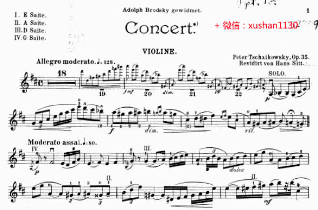 柴科夫斯基d大调小提琴协奏曲 柴可夫斯基d大调小提琴协奏曲(小提琴