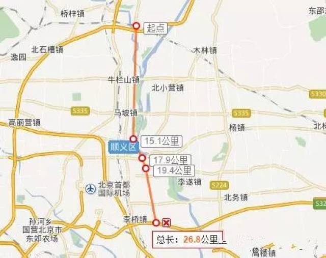 二,通怀路(京承高速-京平高速) 通怀路后,通州将新增时速80公里的城市