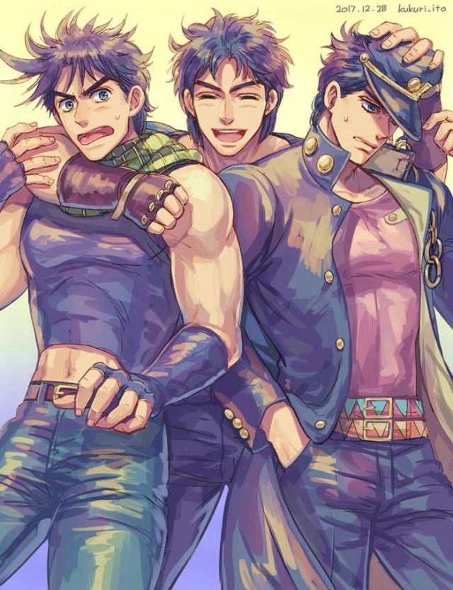 "我不做人了jojo!"最热血动漫jojo美图合集