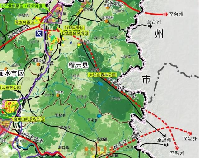 丽水将新增6条高速公路,青田,缙云,松阳,遂昌,龙泉,庆元都有份