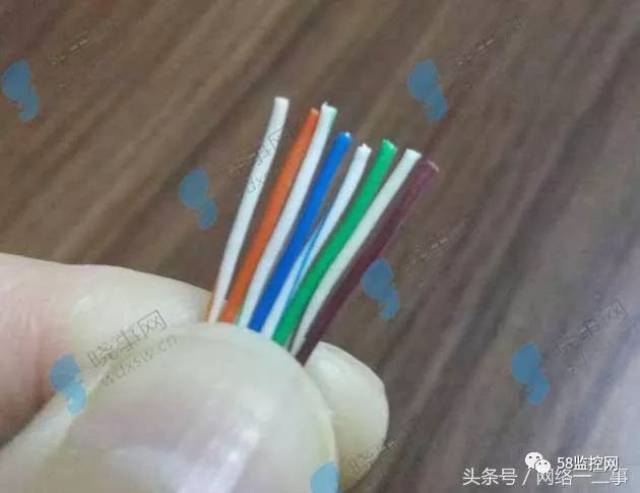 rj45接口网线水晶头接法图解,水晶头线序讲解